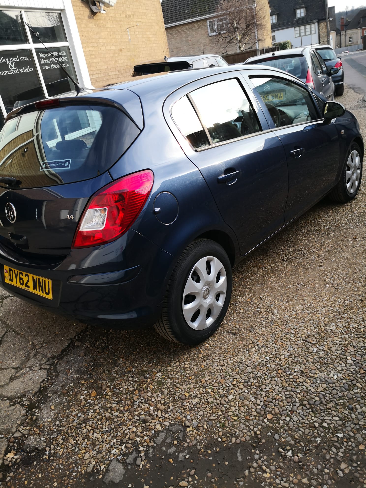 2012 vauxhall corsa 1.4 exclusive 5door metallic blue